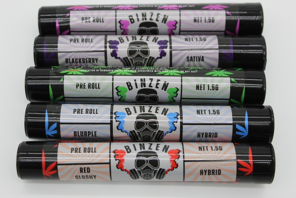 Binzen THC-A Pre Roll | Carytown Tobacco Inc.